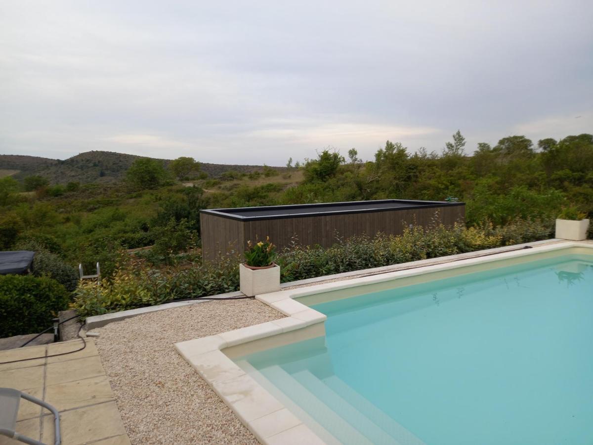 "Plus Belle L'Ardeche" Studio De Jardin Et Piscine Vinezac Luaran gambar